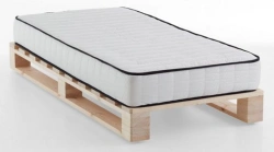 PIERA Compact Wooden Bed - 900x2000mm and 1400x2000mm