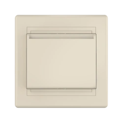 CADUCEUS ALING PRESTIGE Hidden Switch Card 10A, 250V, Beige, Art. 6095.99