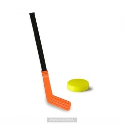 Lightweight Hockey Stick with Puck for Young Athletes
