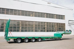 Heavy-Duty Semi-Trailer for Transporting Machinery - TverstroyMash 993941 Mod 0021