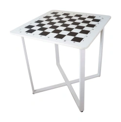 Chess Table "Tournament TR" on Metal Frame, Model 95747-001
