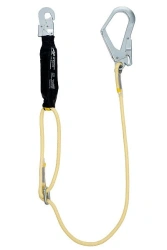 Adjustable Fire-Resistant Lanyard with Shock Absorber ALN112FR V