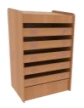Newspaper Storage Unit with 5 Drawers, 762x558x1317 mm