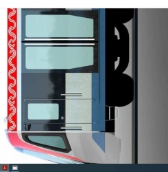 Metro Wagon Door System SUA05DM2M4