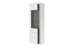 Bella Single Door Cabinet with Tinted Glass, Model LD.653020.000