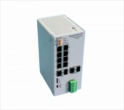 Industrial Switch Korund-4o-8T with Red Box Backup