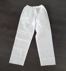 Disposable Medical Pants with Elastic Waistband