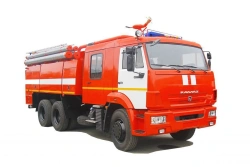 Fire Tank Truck AC 8.0-70 (65115) on KAMAZ 65115-A5 Chassis