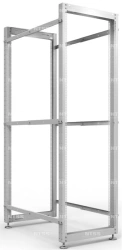 19" Dual Frame Telecommunications Rack NTSS 2POR