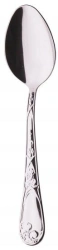 Eco-Friendly Stainless Steel Dining Spoon with Iris Design M-22