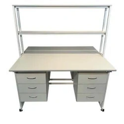 Laboratory Table with Superstructure for Research Centers
