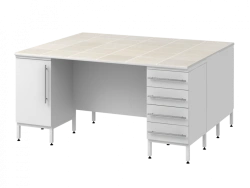 High Island Table on Support Columns 1800 SOTKp