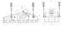 Inertial Linear Screen for Wet and Dry Screening of Bulk Materials GLI514VCH16