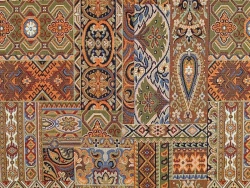 Jacquard Upholstery Fabric with Trademark "UUU" Art. 300337