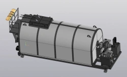 Asphalt Concrete Paving Equipment BASTION LA-10 for Road Construction