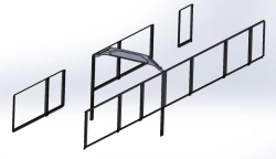 Window Trimming Kit 6241-03-5403100