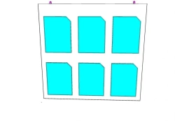 Wooden Information Stand