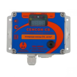 Stationary One-Channel Gas Analyzer for Continuous Oxygen and Carbon Monoxide Monitoring Senson-SV-5024
