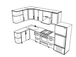 Kitchen Cabinet - Modern Design