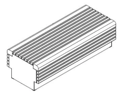 Wooden Bench for Public Spaces, Model 10114