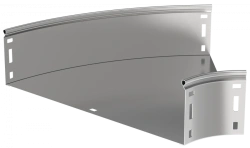 Smooth 45° Turn for Cable Trays G01 100x400mm CPG01-0-45-100-400 ESCA