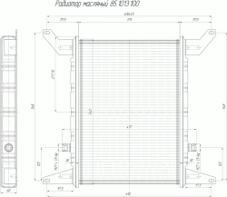 Oil Radiator 85.1013.100 for Hydraulic System Cooling