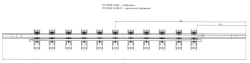 Cross Rail with Counter Rail for Switches (Project MSZ.8365.04.000/-01/-02/-03)
