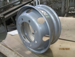 Steel Disc Wheel for Heavy Vehicles 19.5x6.75, 2500kg Load Capacity