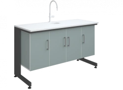 Laboratory Folding Table with Sink Type 1 High