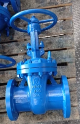 Steel Wedge Gate Valve with Rising Stem and Handwheel PN 4.0 MPa DN 150