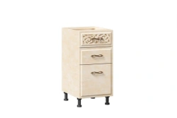 Rustic Kitchen Cabinet 400 with 3 Drawers Type 4 LD.270110.000