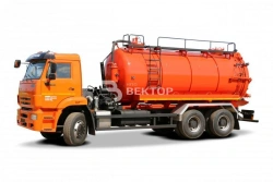Vacuum Tank Truck MB 4680A5-40 on KAMAZ 6520 Chassis