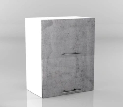 High Wall Cabinet with 2 Horizontal Doors