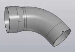 Exhaust Pipe for HAVAL JOLION - Model 1201735XGW02A/11.71.076.700.006