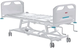 Functional Medical Bed with Height Adjustment and Plastic Backrests MEGI Fonda 3
