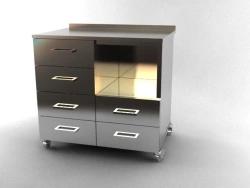 Anesthesia Table AA-2 for Equipment Storage and Transport