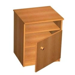 Nightstand with Niche and Shelf (Model 4)