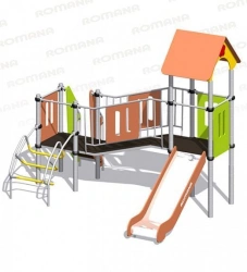 Children's Play Complex for Thematic Games and Physical Development - Romana 104-01.18.00