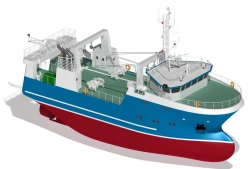 Small Fishing Trawler-Freezer Project R3220 "Grinda