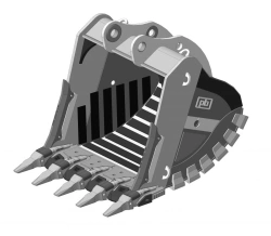 Heavy-Duty Rock Bucket GR.RDH.80.45