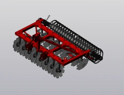 Disc Harrow BD-2.6x2N for Soil Preparation