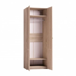 Edelwood Clothes Wardrobe with Hanging Rod Model: ШО-1