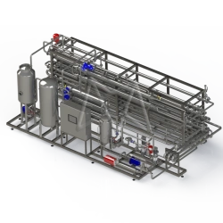 Tube Sterilization and Cooling System for Food Liquids P8-OSO