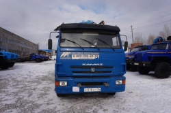 Vehicle with Lifting Body APK-10 on KAMAZ 43253-G5 Chassis, Model 5849BF