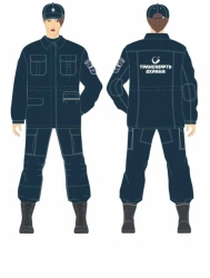 Women's Protective Suit (Jacket and Pants) for Mechanical Impact and Industrial Contaminants