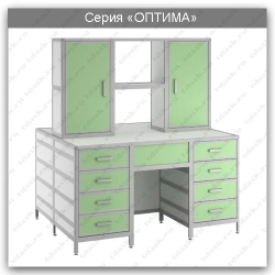 Laboratory Island Table Series Optima: SLO.03.02