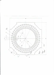 Stator Side Sheet IKMS.757221.013 Made of Steel