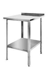 Production Table with Solid Shelf Wall-Mounted SP 18*7