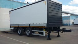 Cargo Trailer with Tent and Rear Swing Doors 8723N2-51.00.00.000
