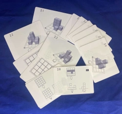 Task Cards for Unpainted Wooden Cubes Set No. 2